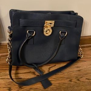 Michael Kors navy purse